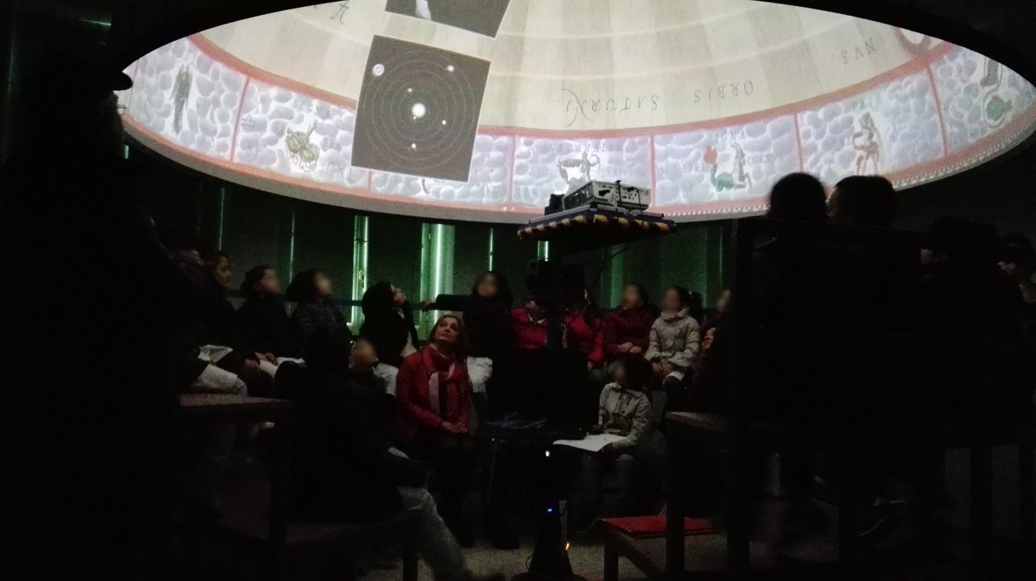 Attività didattica al planetario