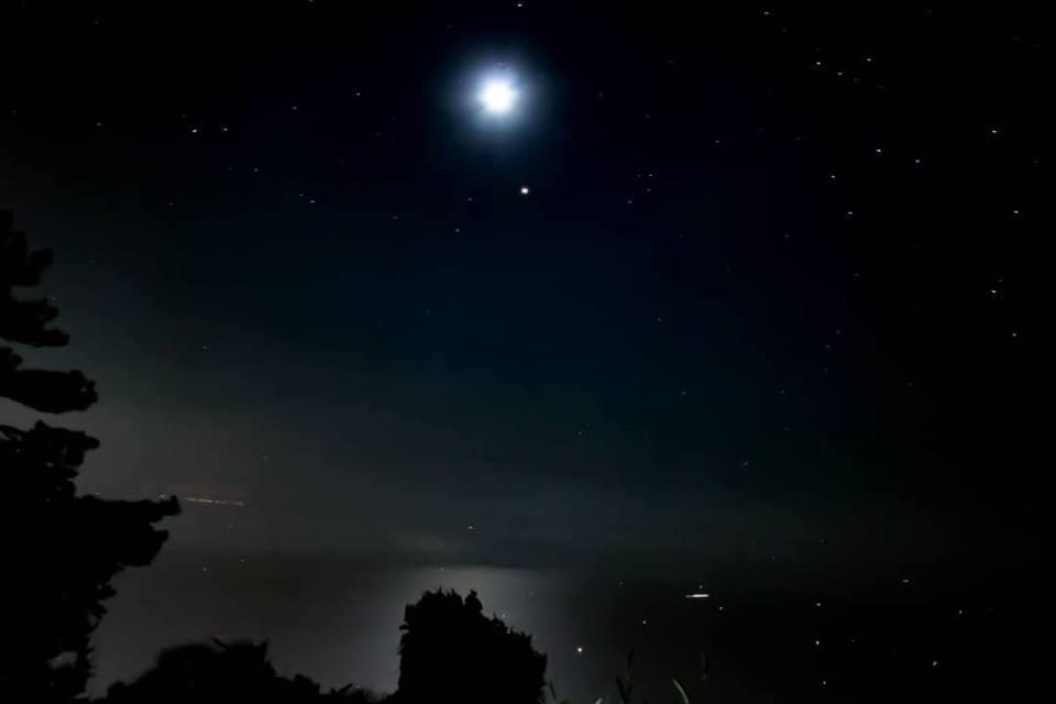 La Luna osservata dall’Osservatorio