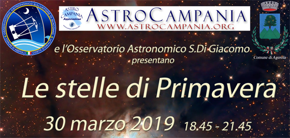 Le Stelle di Primavera – 30 marzo 2019