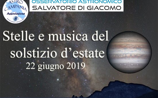 Stelle e musica del solstizio d’Estate 2019