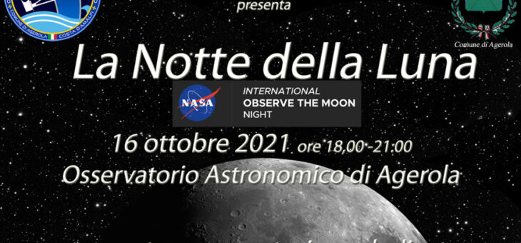 Notte della Luna – evento su prenotazione 16 ottobre 2021