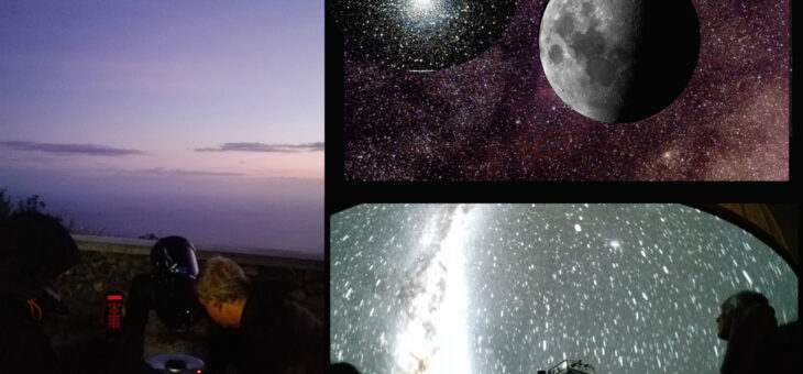 Visita guidata su prenotazione “Viaggio sulla Luna e tra gli ammassi stellari”  6 giugno 2025
