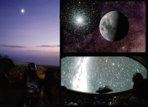 Visita Guidata in Osservatorio -  6_giugno_2025  ore 20:20   "Viaggio sulla Luna e tra gli ammassi stellari"
