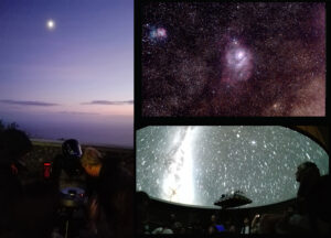 Visita Guidata in Osservatorio   20 luglio 2025  ore 20:30   "Nebulose della Via Lattea"