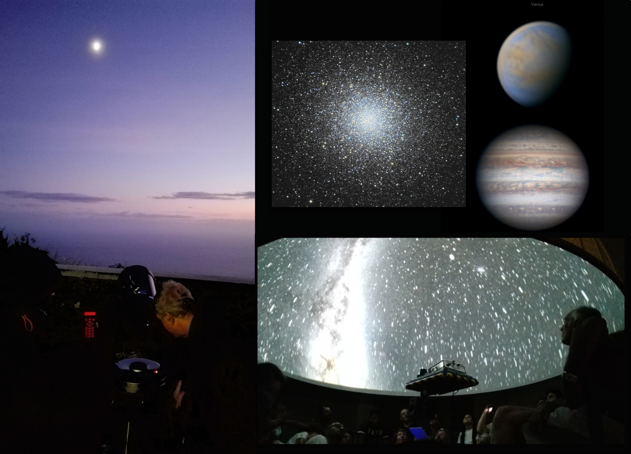 Visita Guidata in Osservatorio - 5_giugno_2026 ore 20:20 "Viaggio tra pianeti e ammassi globulari"